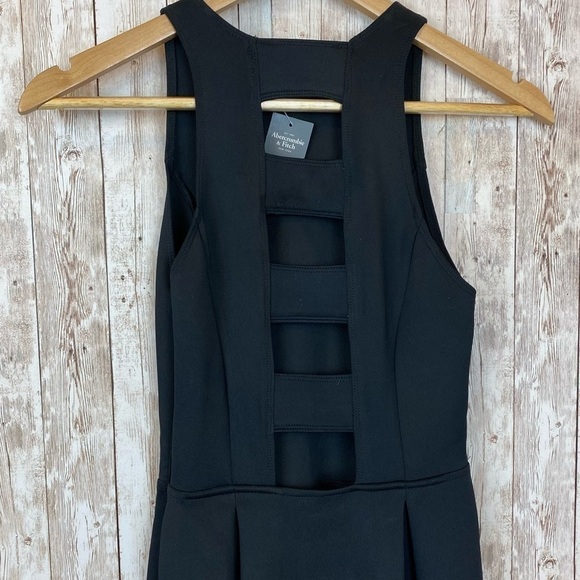 Abercrombie & Fitch Fit and Flare Sleeveless Ladder Back Skater Dress Size XS - Picture 6 of 11